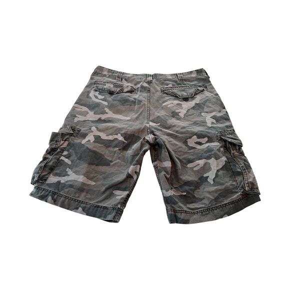 Levis Mens 38Carrier Camo Cargo Shorts Camouflage Y2K Utility Heavy Construction - Picture 5 of 5